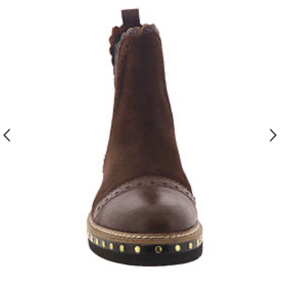 Free people brown atlas suede Chelsea boot - Picture 8 of 9